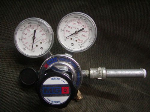 Mg 158 twin gauge 4000psi gas pressure regulator for sale