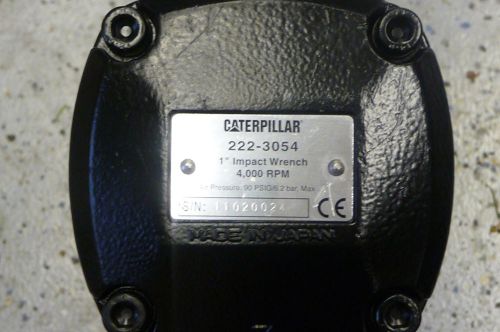 Caterpillar 1&#034; impact wrench for sale