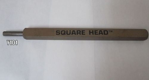 Wyco pencil square heads concrete vibrator 13/16&#039;&#039; x 13&#039;&#039; oal 11&#039;&#039; wl for sale