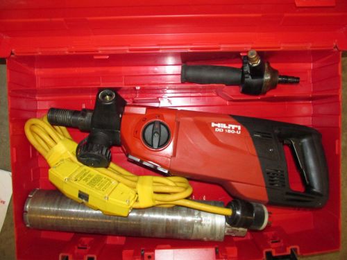 Hilti dd-150u hand held dry/wet system 115v/ac core drill  used (350) for sale