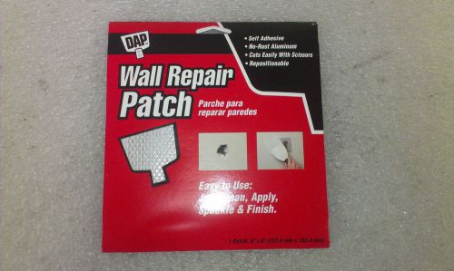 New dap wall repair patch 09146 6x6 case of 12 for sale