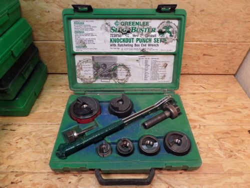 Greenlee 7238SB Slug Buster Knockout Punch Set Listing #1