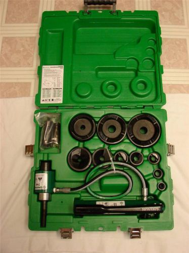 New - greenlee 7310sb 1/2&#034; through 4&#034; slug-buster ram and hand pump hydraulic dr for sale