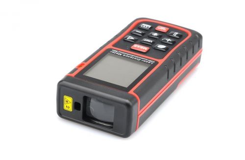 Laser measurer - 0.05 to 60 meter range, carry case, spirit level, wrist strap, for sale