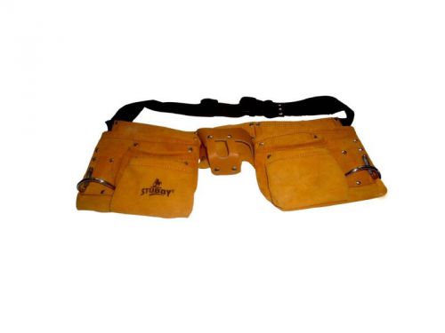 Lot of tow(2) tool bag leather tool bag13 pocket leather tool bag for sale