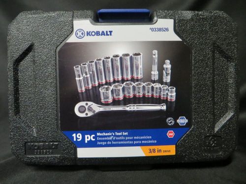 Kobalt 19-Piece SAE Mechanic&#039;s Tool Set