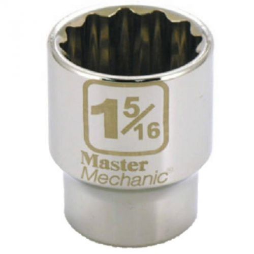 3/4&#034; Dr 1-5/16 Socket Master Mechanic Sockets 352617 052088058268