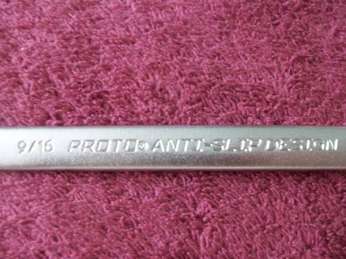 Proto j1218asd combination wrench,9/16in.,8-7/8&#034; length for sale