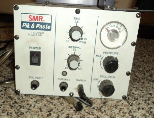 PACE SMR Pik &amp; Paste Soldering Station Model PPS-60 w Iron Holder, hoses &amp; more!