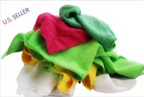 24 PACK MICROFIBER RAGS/ PAINTER RAGS/ CLEANING TOWELS/ PAINTERS WIPING