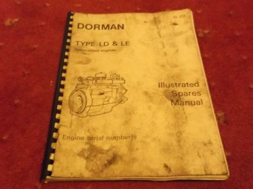 DORMAN TYPE LD&amp;LE RATIONALISED ENGINES