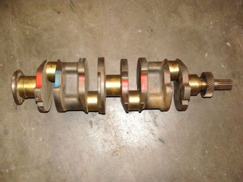 Ford Tractor &amp; Ind. Gas Engine Crankshaft 134-172-192 (OEM - New) D4JL6300A