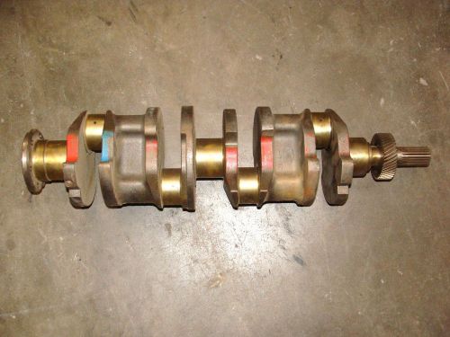 Ford tractor &amp; ind. gas engine crankshaft 134-172-192 (oem - new) d4jl6300a for sale