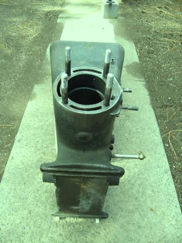Antique fairbanks morse 3 hp z gas engine cast iron block &amp; cast iron base for sale