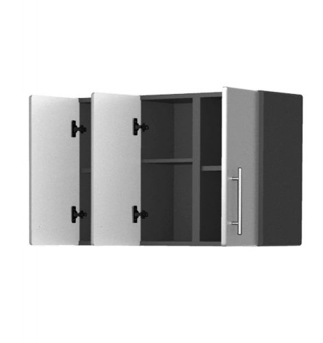 Ulti-mate ga-08pc 3-door wall cabinet silver for sale