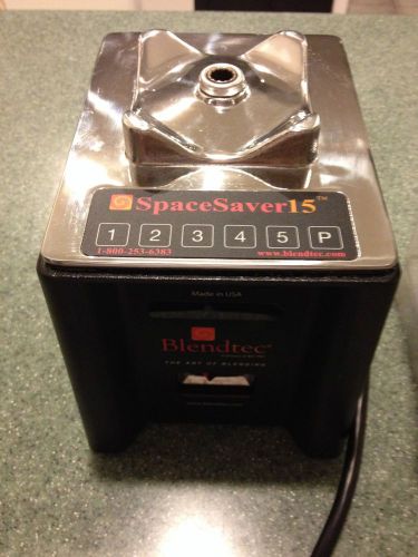 Blendtec spacesaver 15 icb4 blender w/shield, 2 jars &amp; lids for sale
