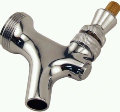 Micro Matic Chrome Plated Brass Lever Standard Faucet - Keg Tap Kegerator