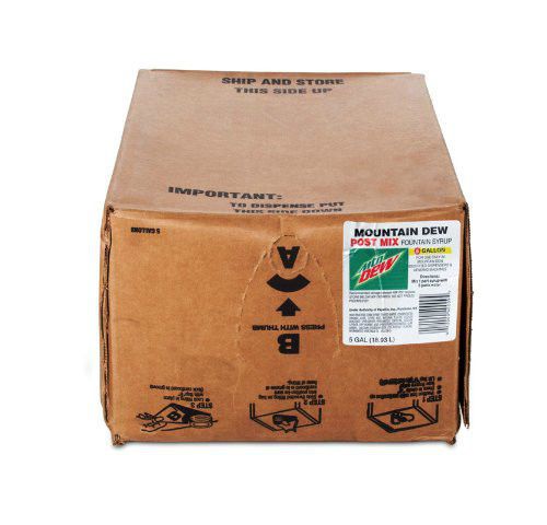 Mountain Dew Bag-in-Box Syrup (5 gallon). GREAT FOR SODASTREAM