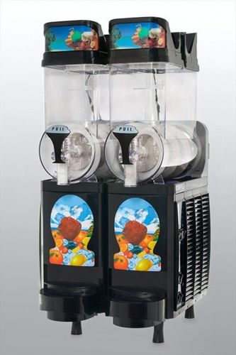 New Black Faby Express 2 Bowl Frozen Drink Machine