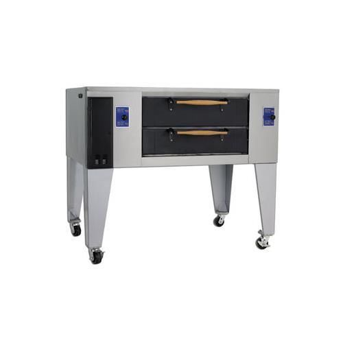 Bakers pride ds-805-dsp display pizza deck oven for sale