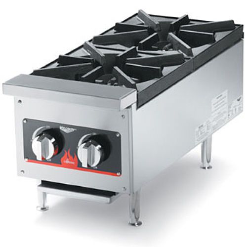 New vollrath gas 2 burner 12&#034; hot plate range cooker anvil stove model 40736 for sale