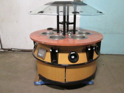 &#034;columbus&#034; high end commercial hot soup bar self-service island display station for sale