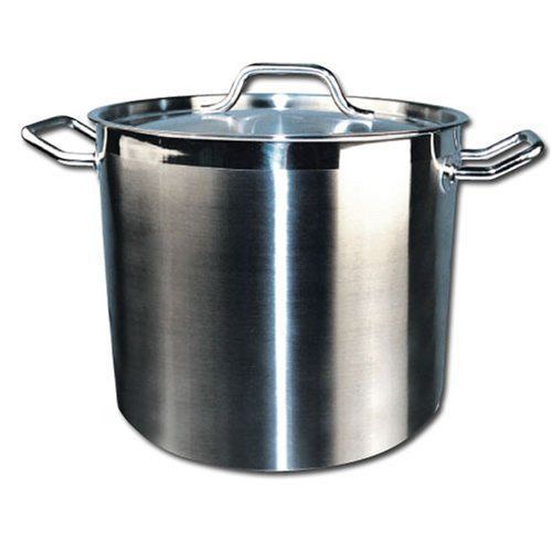 OpenBox Winware Stainless Steel 40 Quart Stock Pot with Cover