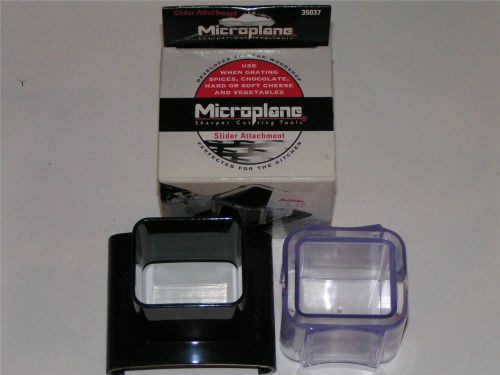 Microplane Slider Attachment model 35037 fits most 35000 series graters