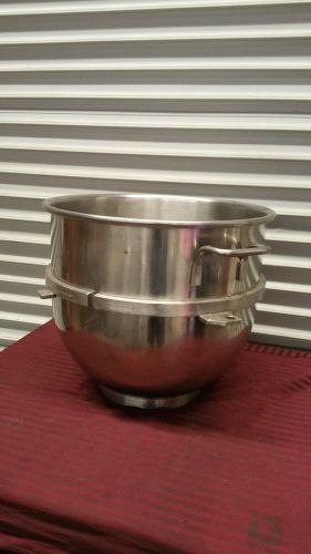 60 qt hobart mixing bowl oem stainless #2197 quart commercial bakery dough nsf for sale