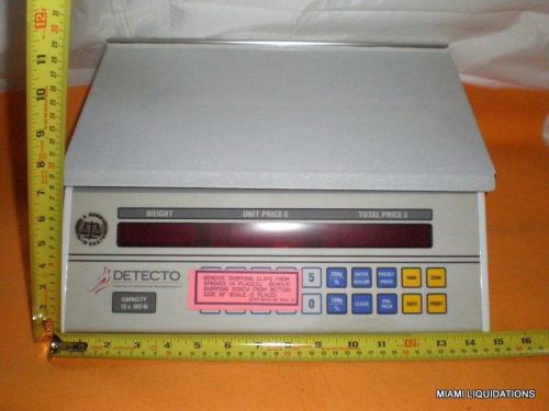 Detecto PC-20 (PC20) Price Computing Scale 15 x .005 lbs capacity NEW vintage