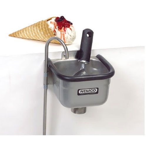 Nemco 77316-7 spadewell ice cream dipper station, 7&#034; (no divider available) for sale