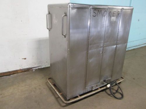 &#034;carter hoffmann&#034; hd commercial electric s.s. mobile warmer/holding cabinet/cart for sale
