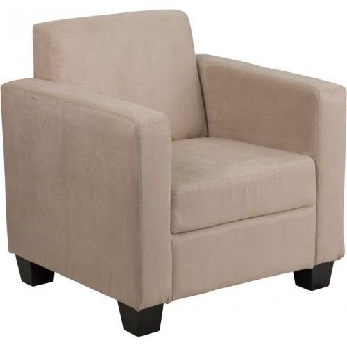Flash Furniture Y-H902-1-MIC-BN-GG Grand Series Light Brown Microfiber Chair