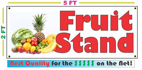 Full Color FRUIT STAND BANNER Sign NEW Larger Size Best Quality for the $$$$