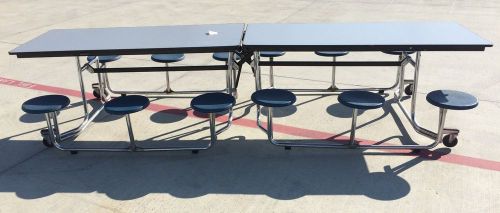 CLOSEOUT, SURPLUS CAFETERIA TABLES W SEATS - HAVE MORE AROUND THE USA - WE SHIP!