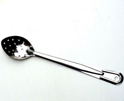 1 pc 15&#034; basting spoon stainless steel 1.2mm perforated new for sale