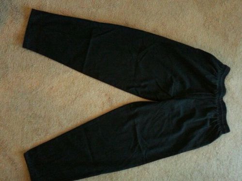 Uncommon Chef  Cook  pants LG. Black.