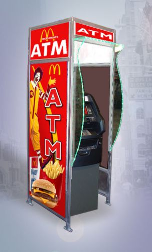 ATM Machine Sign / Enclosure Custom Warps for : Hyosung, Triton, Tranax, Genmega