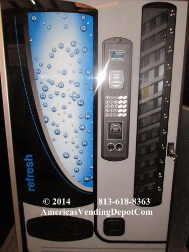USI 3151 Can &amp; Bottle Soda Machine ~Live Display, 12 Selection ~180 Day Warranty