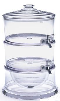 Beverage Dual Disp w/Ice Compartments/ Countertop, Hospitality, Hotel 2pk13034