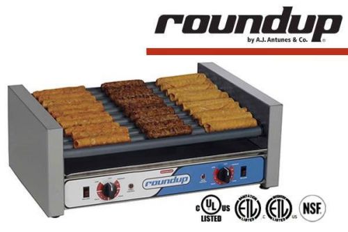 Aj antunes roundup roller grill 11 rollers 23&#034; wide roll rite model rr-30 for sale