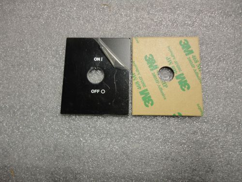 * (5) GENUINE HATCO PARTS GR W/MULT TOG SWITCH PLATE, 07001.035.00