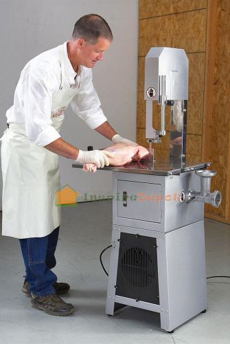 new Standing Meat Saw Cutter Cut Band Mincer Grinder Sausage Stuffer Maker