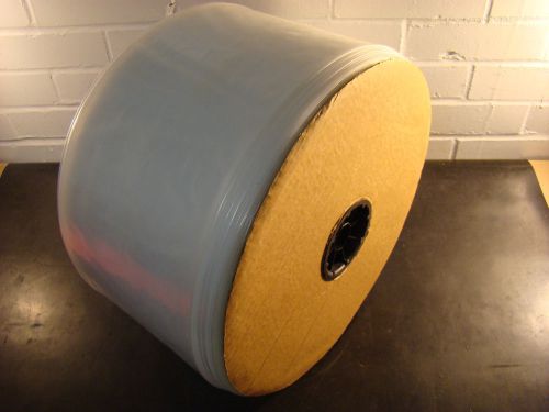 MIDWAY POLY TUBING, Polyethylene, 7&#034; Wide, 1500 Ft, Thickness 4mm, Clear, /GK3/