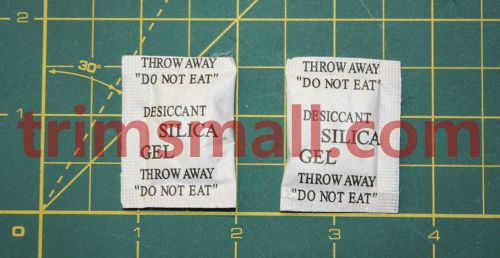 100 pcs - 1 gram Silica Gel Desiccant Packets Silicagel - Free Shipping! FAST!