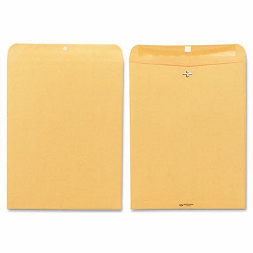 Quality Park Clasp Envelope, 12 x 15 1/2, 32lb, Brown Kraft, 100/Box (QUA37810)
