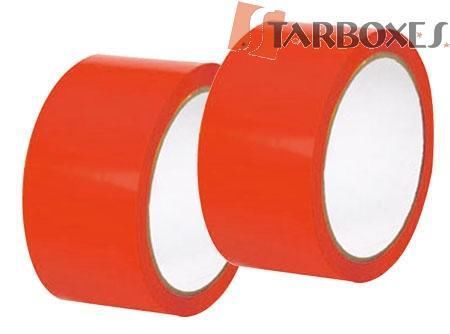 2 x 55, 2 mil, 36 rls/cs, Red Acrylic Tape Packing &amp; Shipping Tape