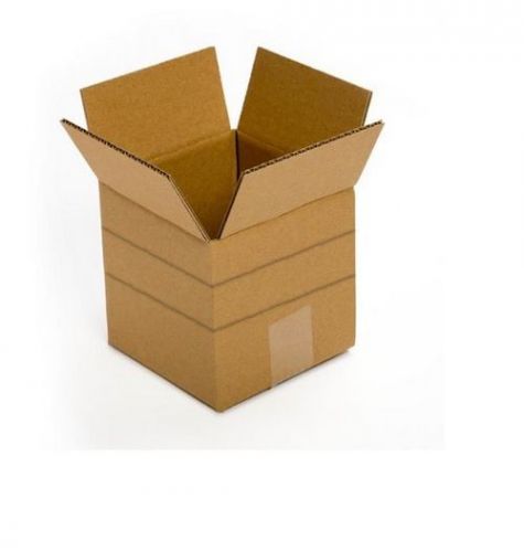 25 Pack - 6x6x6 Cardboard Corrugated Multi-Depth Box Packing Shipping Mailing