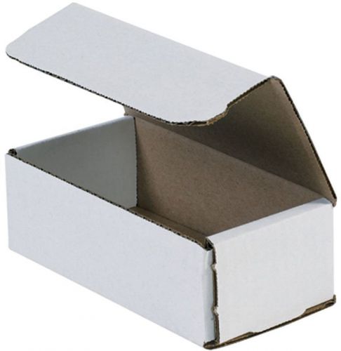 Rugated Mailer 6&#034; Length 3&#034; Width 2&#034; Height Oyster White Bundle Of 50