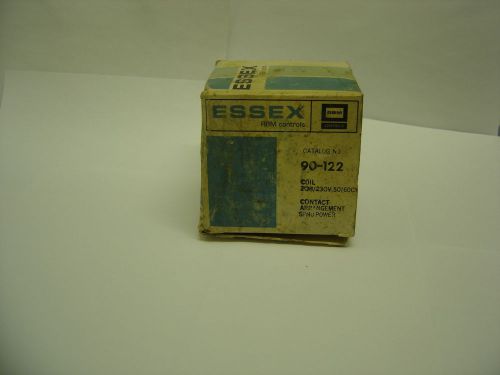 Essex 90-122 relay rbm control 129505-3130z ac only 250v 18a 1 h.p new in box for sale